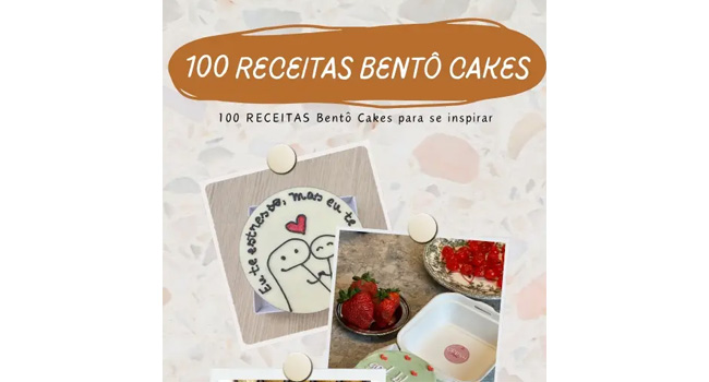 100 Receitas de Bentô Cakes para Se Inspirar