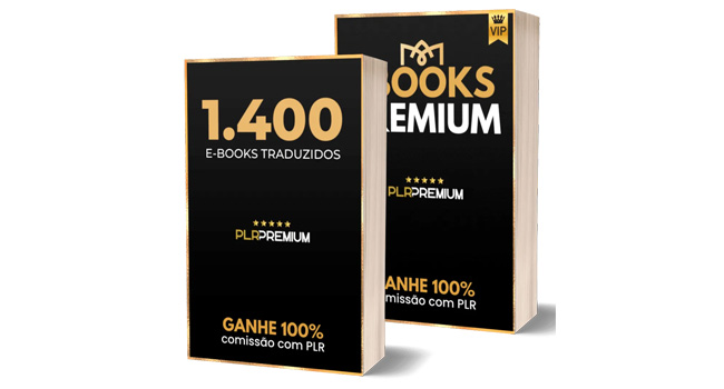 PLR PREMIUM - 1.400 Ebooks de Alta Conversão 