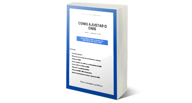 Como Ajustar o CNIS