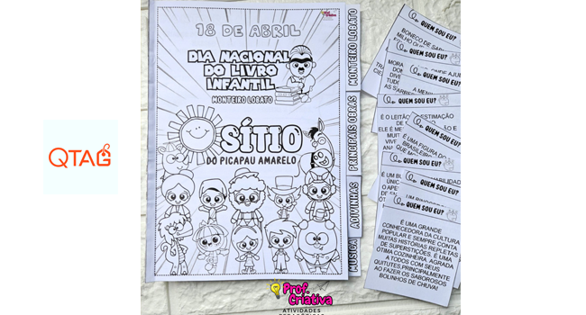 FLIPBOOK - SÍTIO DO PICAPAU AMARELO - Prof Criativa